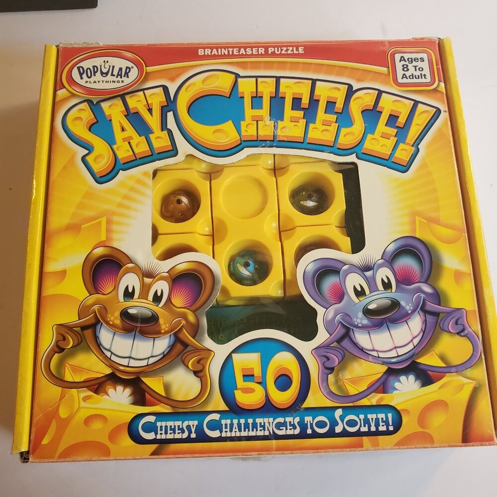 Say Cheese Brainteaser Puzzle Game - Popular Playthings
